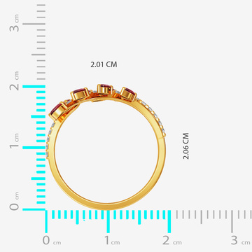 Wreath Gold Women Ring