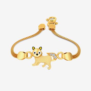 Super Cute Kidâ€™s Gold Bracelet
