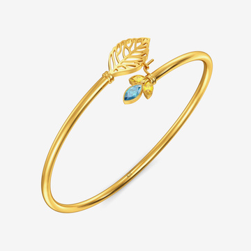 Leaflet Gold Bracelet