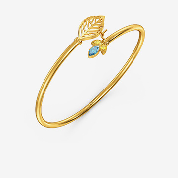 Leaflet Gold Bracelet