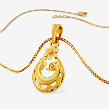 Fluttering Petal Pendant