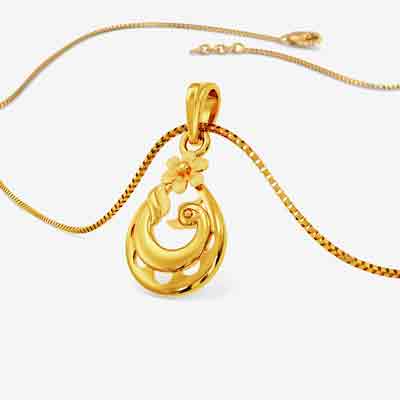Fluttering Petal Pendant