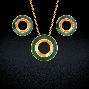 Circle of Light Necklace Set