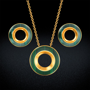 Circle of Light Necklace Set