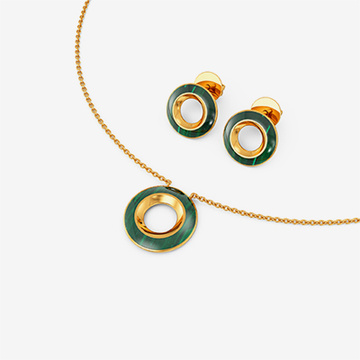 Circle of Light Necklace Set