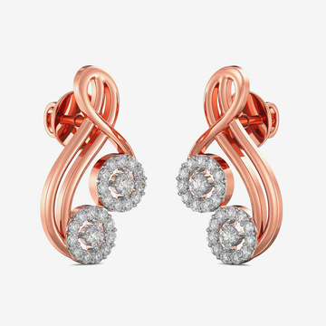 Musical note serene diamond Earring