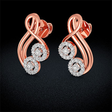 Musical note serene diamond Earring