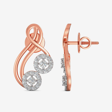 Musical note serene diamond Earring