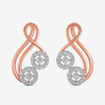 Musical note serene diamond Earring