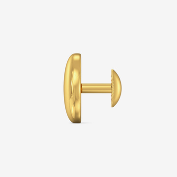 Gold Plug Earrings