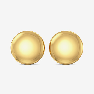 Gold Plug Earrings