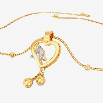 Blazing Love Gold Necklace
