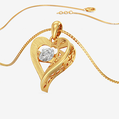 Gold Heart Locket